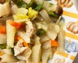ワサビドレッシング味豚こま大根青椒肉絲風作り方16写真