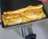 わかめチーズ卵焼きごはん♡他、野菜炒め☆作り方7写真