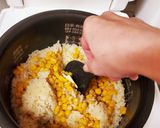 炊飯器におまかせ！コーンバター飯作り方5写真
