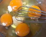 チーズ玉子のきのこあんかけ作り方12写真