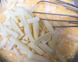 チーズ玉子のきのこあんかけ作り方13写真