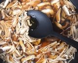 チーズ玉子のきのこあんかけ作り方10写真