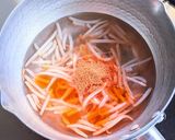肉味噌ワンタンの赤だしスープ作り方4写真