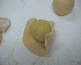 おやつに☆さつまいも餡の六方焼き作り方5写真