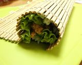 大豆ミートで味噌ダレ恵方巻き作り方6写真