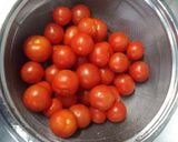 大粒自家製セミドライトマト作り方1写真