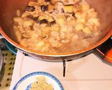 ヨウサマの減塩なすと挽肉とエビの海鮮炒め作り方3写真