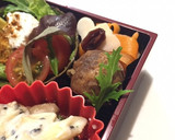 作り置きおかず ミニお重 睦月弁当作り方2写真