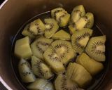 ハチミツとキウイのシフォンケーキ作り方2写真