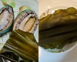 あわびの酒蒸し(韓国風たれで)作り方2写真
