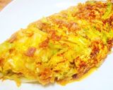 キャベツ大量消費 無限キャベツオムレツ作り方19写真