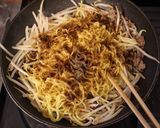 mもやしとひき肉で簡単マルちゃん焼きそば作り方3写真