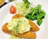 タルタルソースがけささみフライメイン夕飯作り方1写真