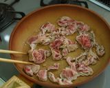 材料2つで超速攻！豚こま玉ねぎの生姜焼き作り方2写真
