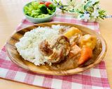 バレンタインに♡ポークステーキカレー作り方16写真