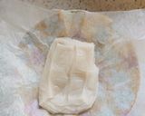 お餅のめんたいこ風ピザ作り方1写真