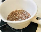 あったかそば茶ラテ作り方1写真