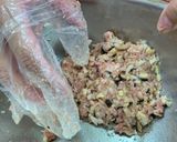 ホットケーキミックスで♡こぶたの肉まん作り方1写真