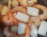 シーフードミックスで海鮮白麻婆豆腐風作り方1写真