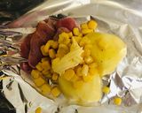 じゃがバターチキンのホイル焼き作り方5写真