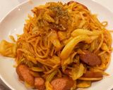 ありあわせナポリタン作り方6写真