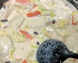 白菜と肉団子の中華風クリーム煮作り方8写真