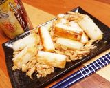 簡単酒肴☆鶏と味噌のネギ鉄砲作り方6写真