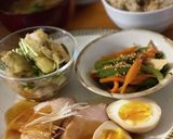 低温調理で鶏胸チャーシュー&温玉作り方5写真