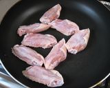 混ぜて火にかけるだけ！手羽先の照り焼き作り方1写真