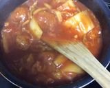 白菜と肉団子のトマト煮 ＊市販ので簡単＊作り方4写真