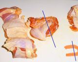 鶏肉は縦に切ると切りやすい♪作り方2写真