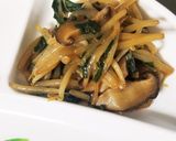 もやし&韮&椎茸の明太チーズ炒め☆他作り方7写真