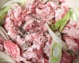 野菜と豚肉のピリ辛胡麻トマト鍋作り方10写真