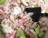 野菜と豚肉のピリ辛胡麻トマト鍋作り方12写真