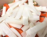 野菜と豚肉のピリ辛胡麻トマト鍋作り方13写真