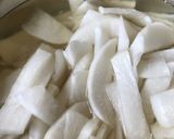 大根のハチミツと梅干しと塩昆布和え作り方2写真