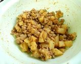 大豆ミートとフライドポテトの春巻き作り方2写真