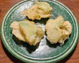 生ザーサイの芽のかき揚げ作り方3写真