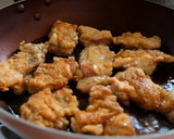 超簡単♪鶏肉と厚揚げと冬野菜の黒酢あん作り方4写真