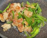 豚ピーの甘酢いため！^_^タロの弁当92作り方4写真