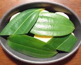 シナモンリーフ（けせんの葉）で焼き芋作り方2写真