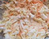 白菜のお好み焼き作り方4写真