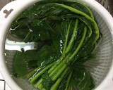 ほうれん草のちりめんナムル＊作り置き＊作り方1写真