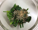 ほうれん草のちりめんナムル＊作り置き＊作り方2写真