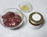 鶏レバーのパパッと煮♪♪作り方1写真