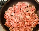 材料３つ！豚こまのさっぱり焼き作り方3写真