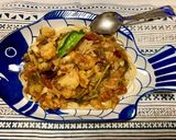 冬！ポルチーニと帆立のトマトソースパスタ作り方5写真