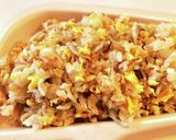 納豆とシラス炒飯作り方2写真