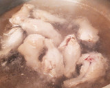 おろし蓮根と手羽元のとろっとろスープ作り方1写真