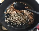 和風あん(濃)でレタスのひき肉あんかけ作り方3写真